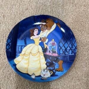 Beauty and the Beast Decorative Plate NWOT
“Learning to Love”